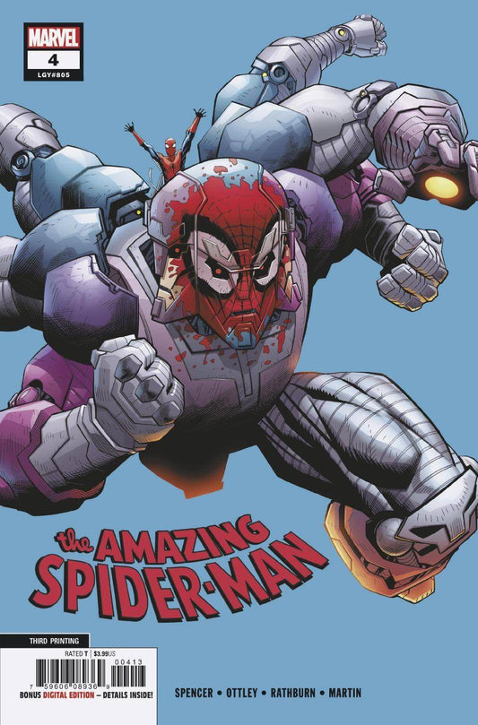 Amazing Spider-Man 4 Marvel 3rd Print Ryan Ottley Variant (11/07/2018)