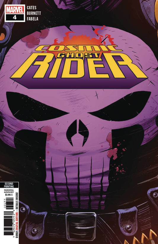 COSMIC GHOST RIDER #4 (OF 5) Marvel 2nd Print Dylan Burnett Variant Donny Cates (11/21/2018)