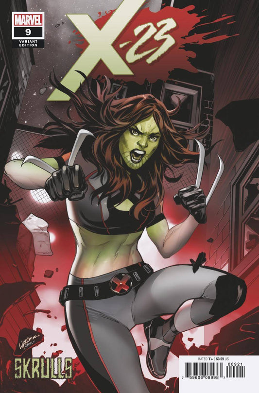 X-23 #9 B Marvel Emanuela Lupacchino SKRULLS Variant (02/06/2019)