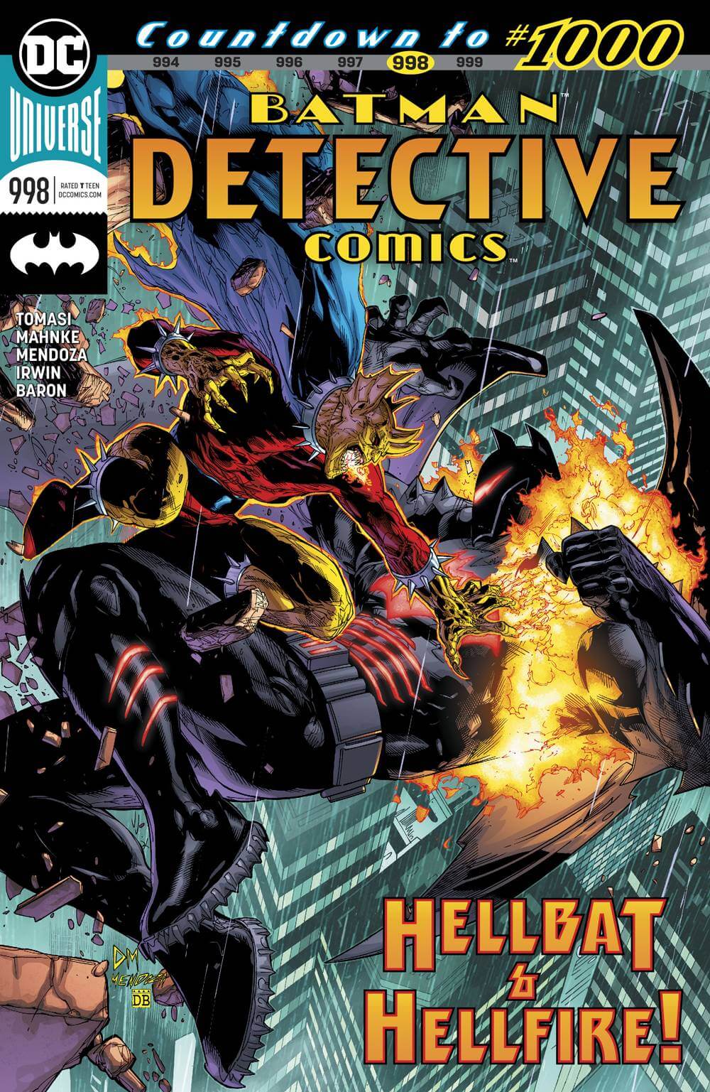 Batman DETECTIVE COMICS #998 A Doug Mahnke Peter Tomasi (02/13/2019) DC