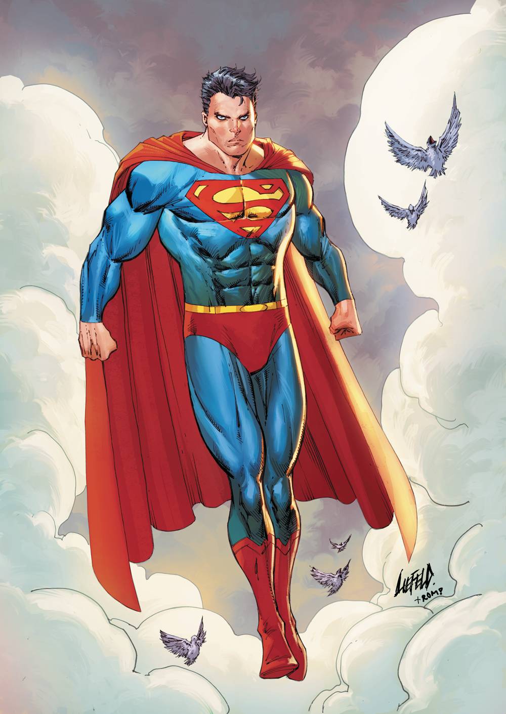 SUPERMAN #8 B DC Rob Liefeld Variant Brian Michael Bendis (02/13/2019)