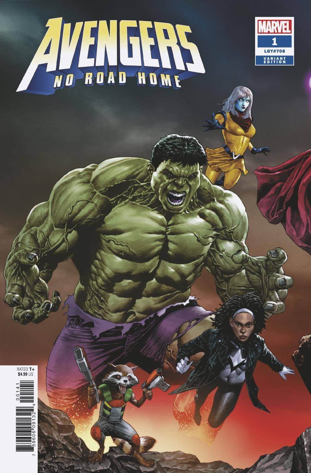 AVENGERS NO ROAD HOME Mico Suayan Phil Noto Connecting Variant Set 1 2 3 4 5 6 7 8 9 10 (04/2019) Marvel