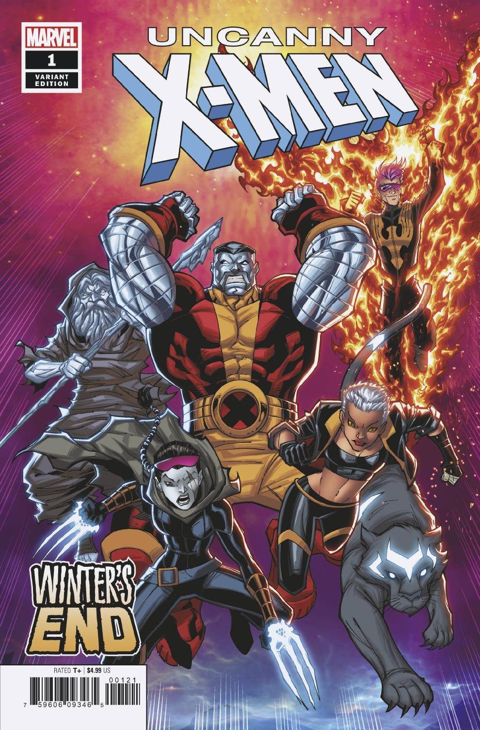 UNCANNY X-MEN WINTERS END #1 B Marvel Ron Lim Variant Sina Grace (02/27/2019)