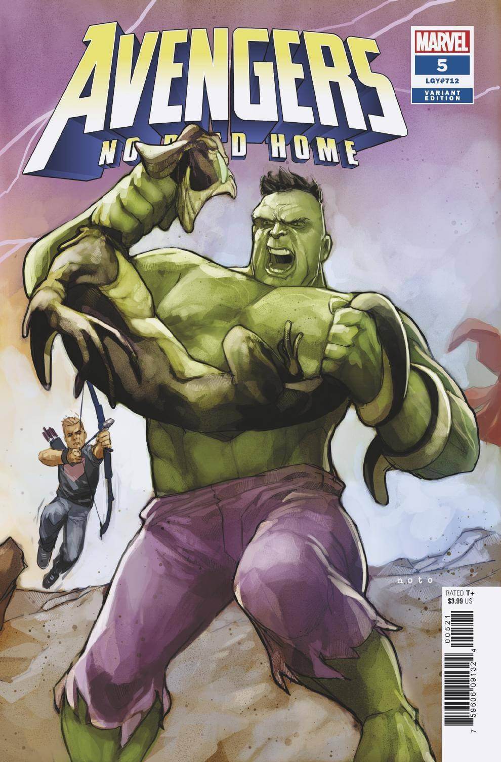 AVENGERS NO ROAD HOME #5 (OF 10) Phil Noto CONNECTING Variant (03/13/2019) MARVEL