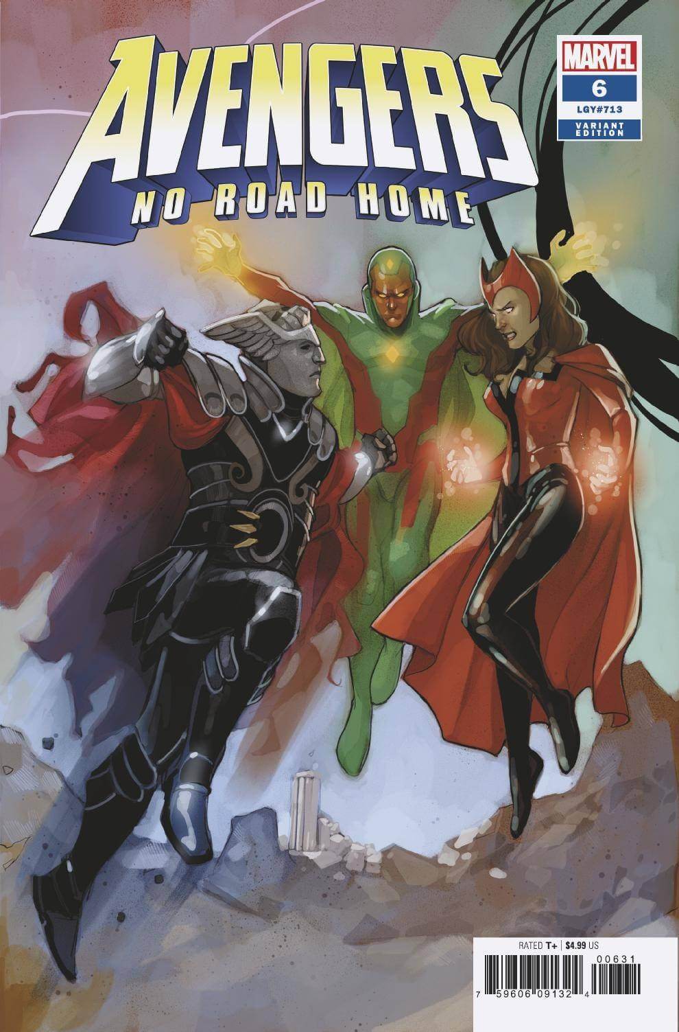 AVENGERS NO ROAD HOME Mico Suayan Phil Noto Connecting Variant Set 1 2 3 4 5 6 7 8 9 10 (04/2019) Marvel