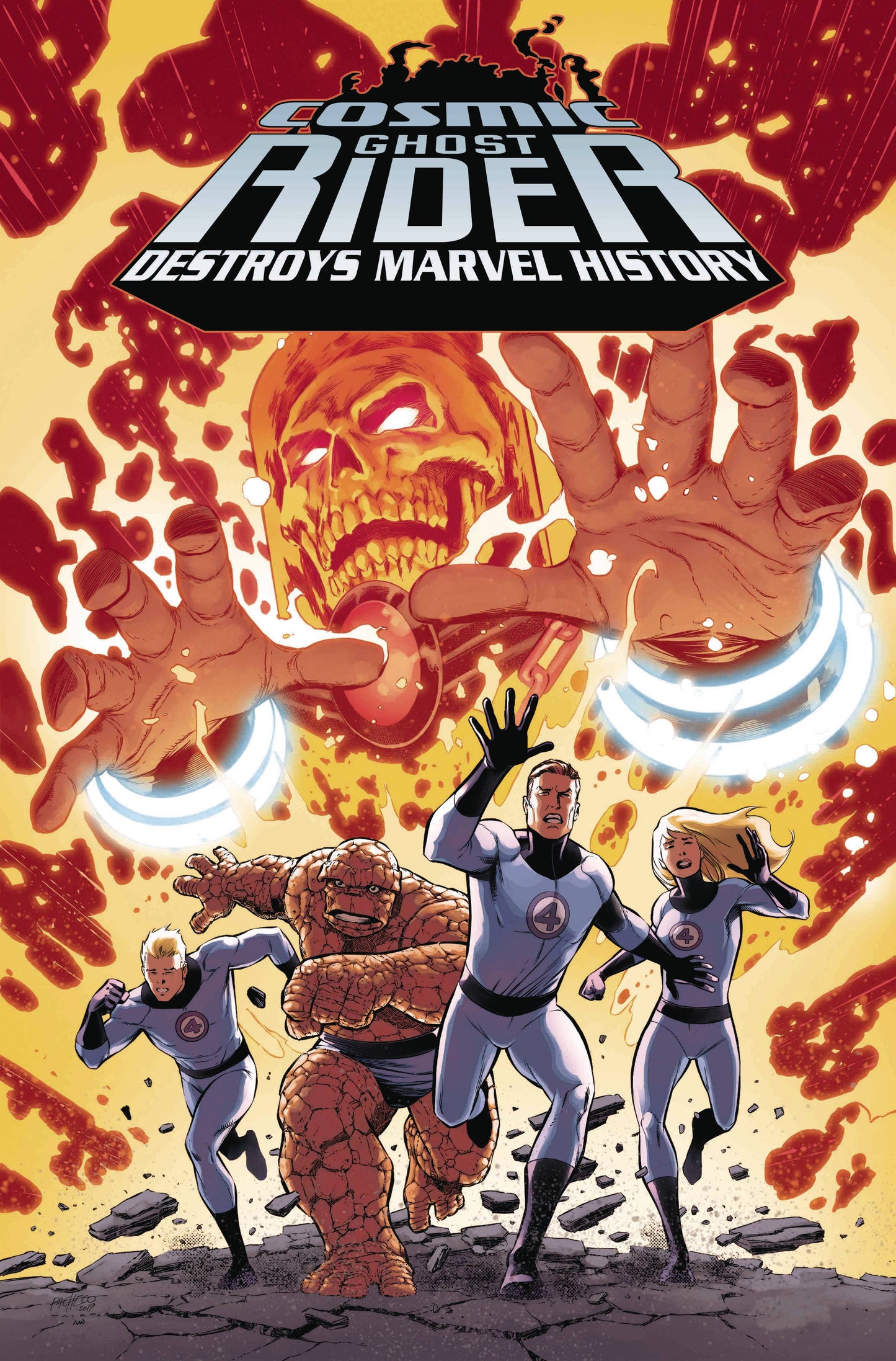 COSMIC GHOST RIDER DESTROYS MARVEL HISTORY #1 (OF 6) 1:10 Carlos Pacheco Variant (03/06/2019) MARVEL