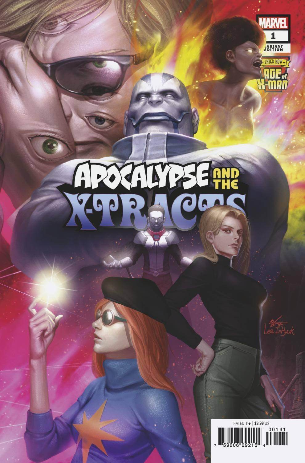 AGE OF X-MAN APOCALYPSE AND X-TRACTS #1 (OF 5) In-Hyuk Lee Conecting Variant Tim Seeley (03/13/2019) MARVEL