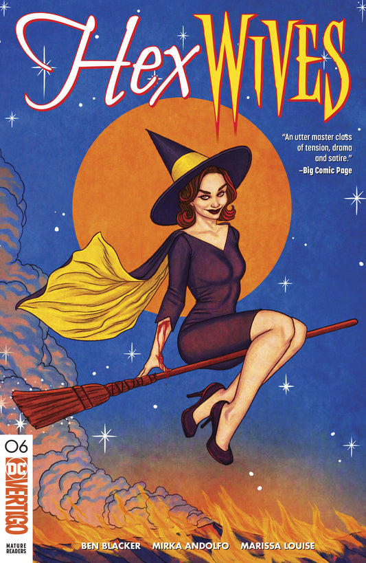 HEX WIVES #6 Jenny Frison Bewitched Homage Elizabeth Montgomery (MR) (03/27/2019) DC