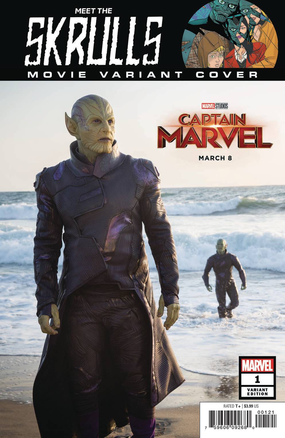 MEET THE SKRULLS #1 (OF 5) 1:10 Movie Photo Captain Marvel Variant (03/06/2019) MARVEL