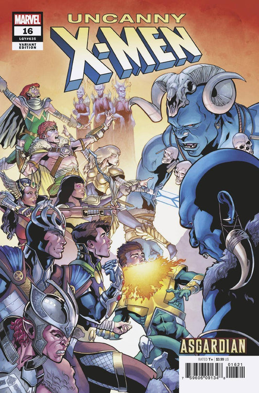 UNCANNY X-MEN #16 C ARTIST ASGARDIAN Variant (04/17/2019) MARVEL