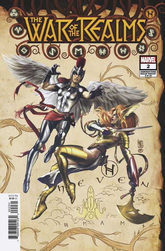 WAR OF REALMS #2 C (OF 6) Marko DJURDJEVIC CONNECTING REALM Variant Jason Aaron (04/17/2019) MARVEL