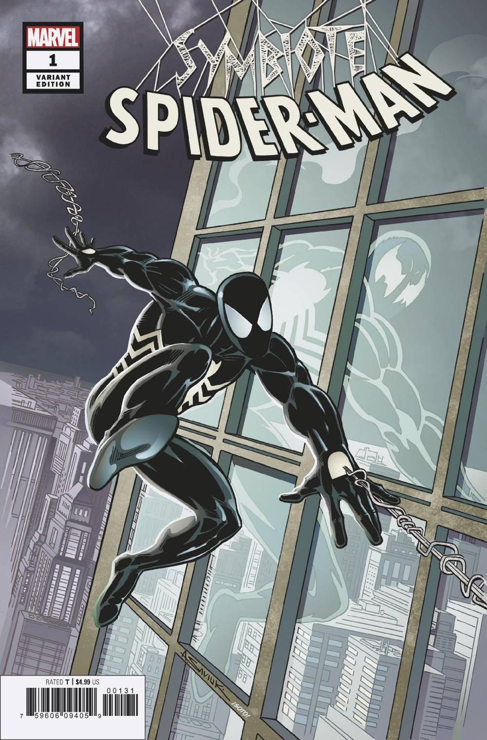 SYMBIOTE SPIDER-MAN #1 1:50 Alex Saviuk Variant Venom (04/10/2019) MARVEL
