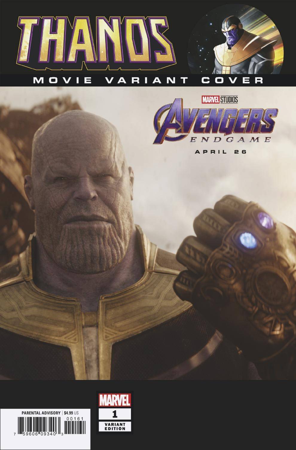 THANOS #1 (OF 6) 1:10 Endgame Movie Variant Infinity War (04/24/2019) MARVEL