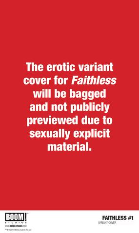 FAITHLESS #2 (OF 5) Vanesa DEL RAY Erotica Variant (MR) (05/22/2019) BOOM