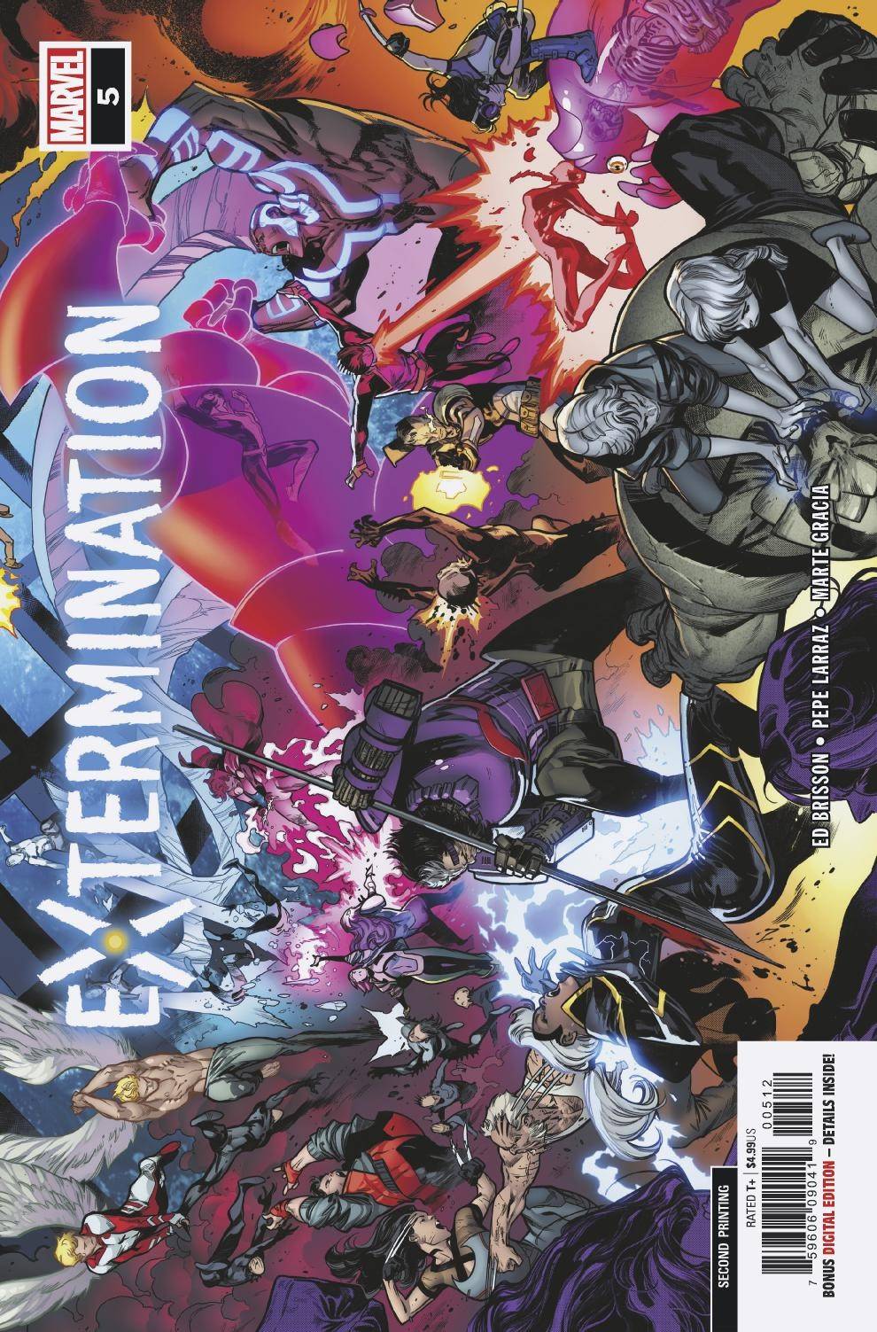 EXTERMINATION #5 (OF 5) Marvel 2nd Print Pepe Larraz Variant (02/06/2019)
