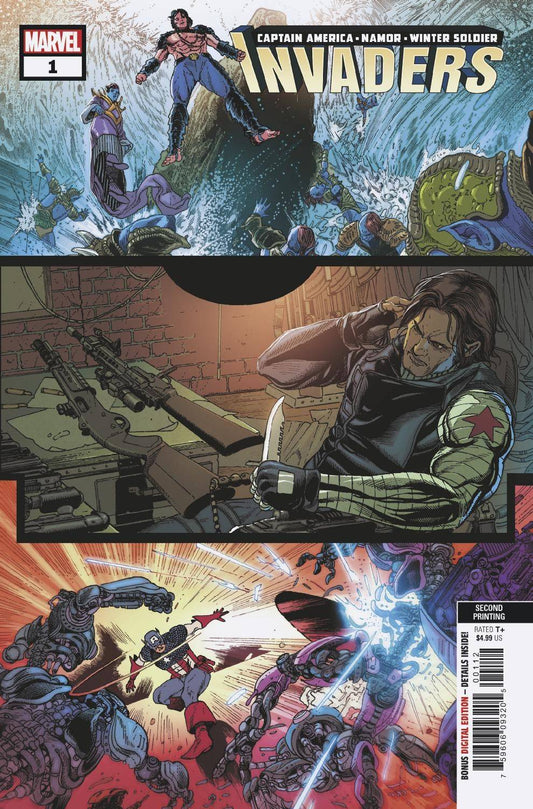 INVADERS #1 Marvel 2nd Print Carlos Magno Variant (02/20/2019)