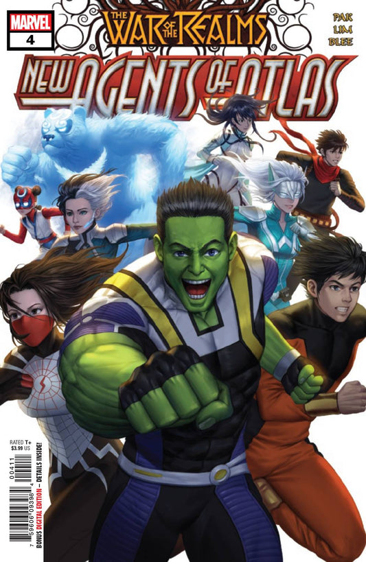 WAR OF REALMS NEW AGENTS OF ATLAS #4 (OF 4) Woo Dae Shim (06/26/2019) MARVEL