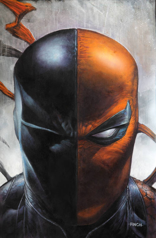 DEATHSTROKE #45 B David Finch Variant CARD STOCK Year Of The Villain THE OFFER (07/03/2019) DC