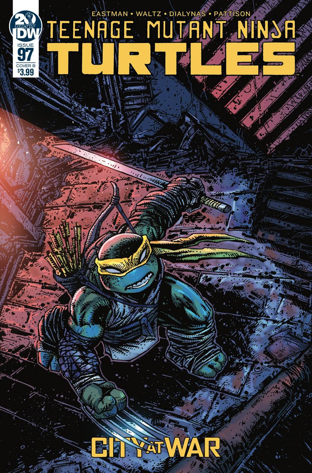 TMNT ONGOING #97 B Kevin EASTMAN Variant Teenage Mutant Ninja Turtles (08/28/2019) IDW