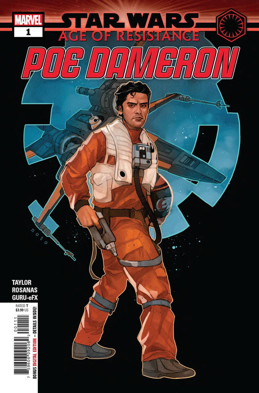 STAR WARS AOR POE DAMERON #1 A Phil Noto Tom Taylor (08/28/2019) MARVEL