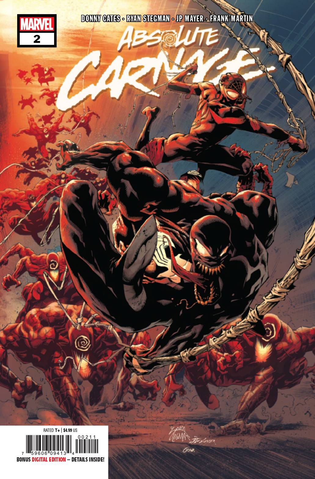 ABSOLUTE CARNAGE #2 (OF 4) A Ryan Stegman Donny Cates AC (08/28/2019) MARVEL