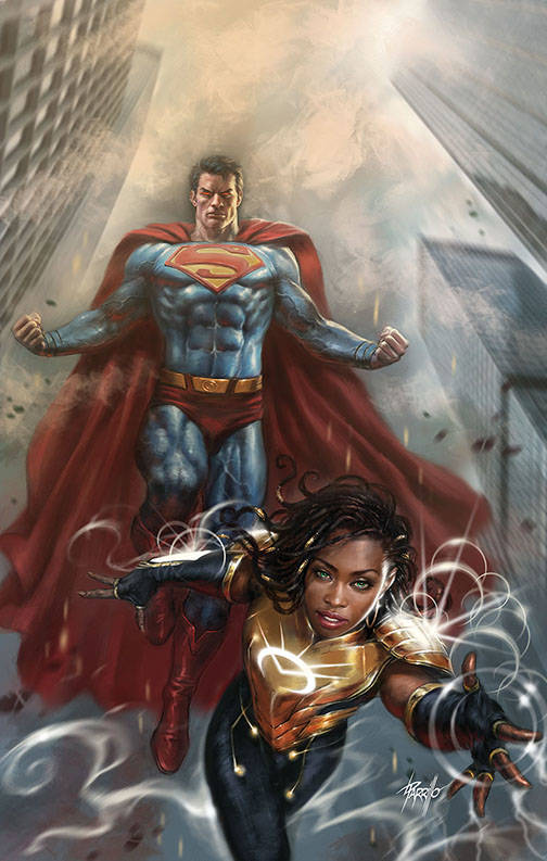 Superman ACTION COMICS #1015 B Lucio Parrillo CARD STOCK Variant YOTV Naomi (09/25/2019) DC
