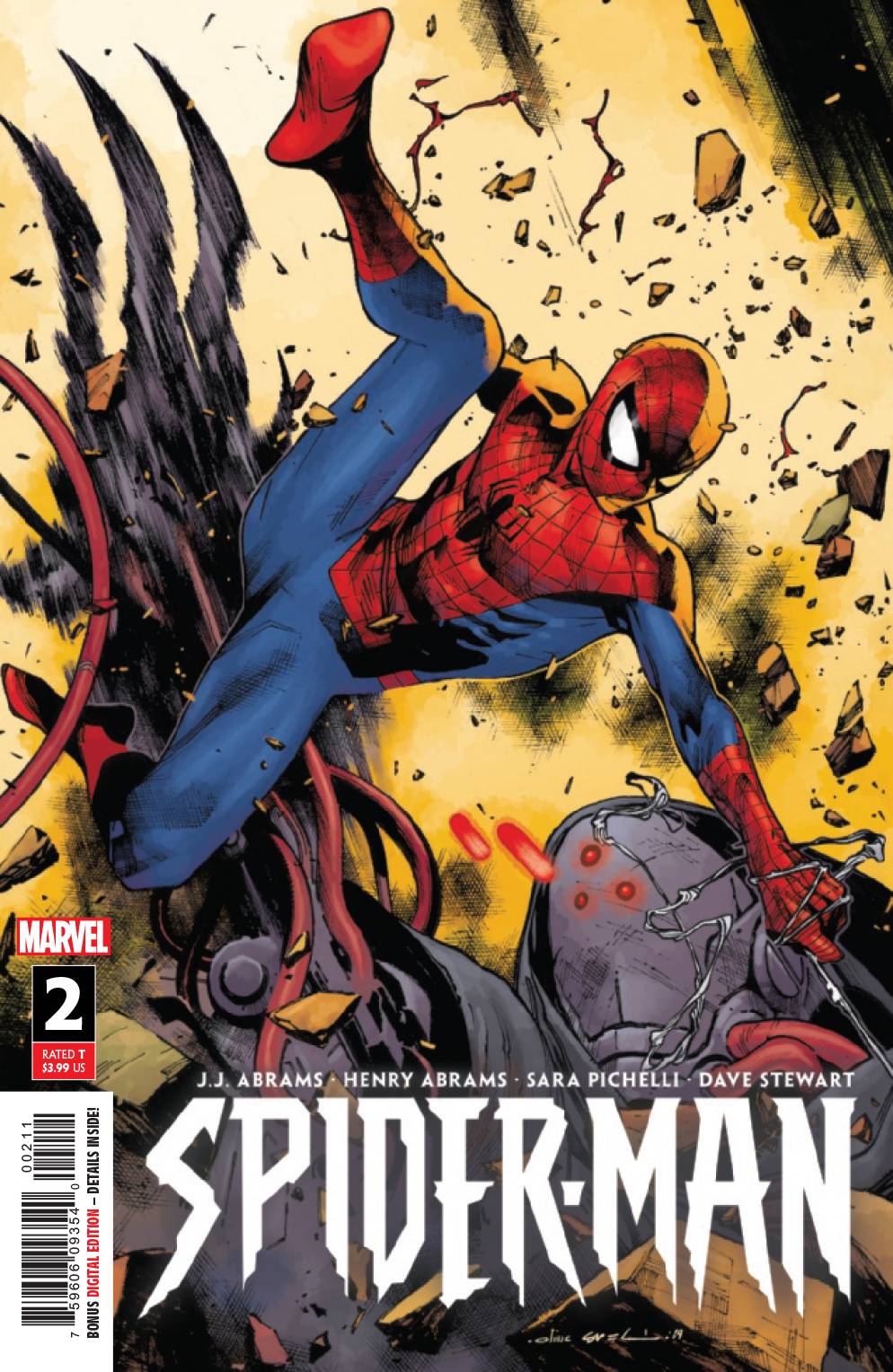 SPIDER-MAN #2 (OF 5) Olivier Coipel JJ Abrams (10/16/2019) Marvel