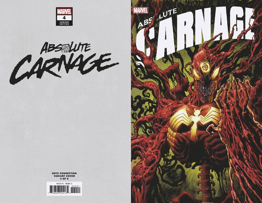 ABSOLUTE CARNAGE #4 B  (OF 5) Kyle HOTZ CONNECTING Variant AC (10/16/2019) Marvel