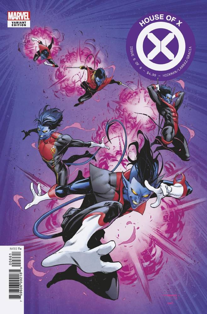 HOUSE OF X #6 C (OF 6) Iban COELLO CHARACTER DECADES Variant (10/02/2019) Marvel
