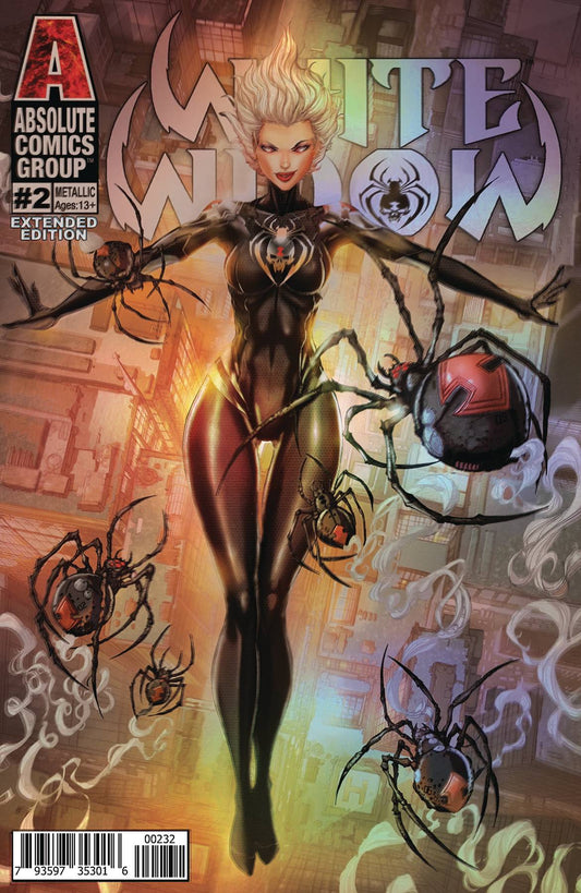 WHITE WIDOW #2 C Red Giant 2nd Print Jamie Tyndall Holographic Metallic Ink Variant (08/21/2019)