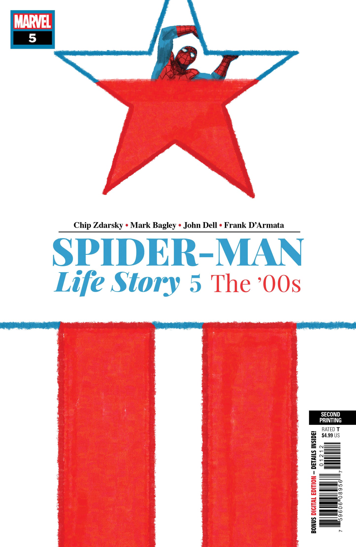 SPIDER-MAN LIFE STORY #5 (OF 6) 2nd Print Chip Zdarsky Variant (08/28/2019) MARVEL