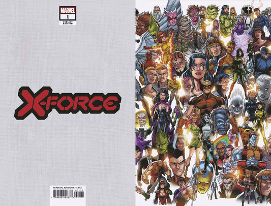 X-FORCE #1 C Mark BAGLEY EVERY MUTANT EVER Variant DX (11/06/2019) MARVEL