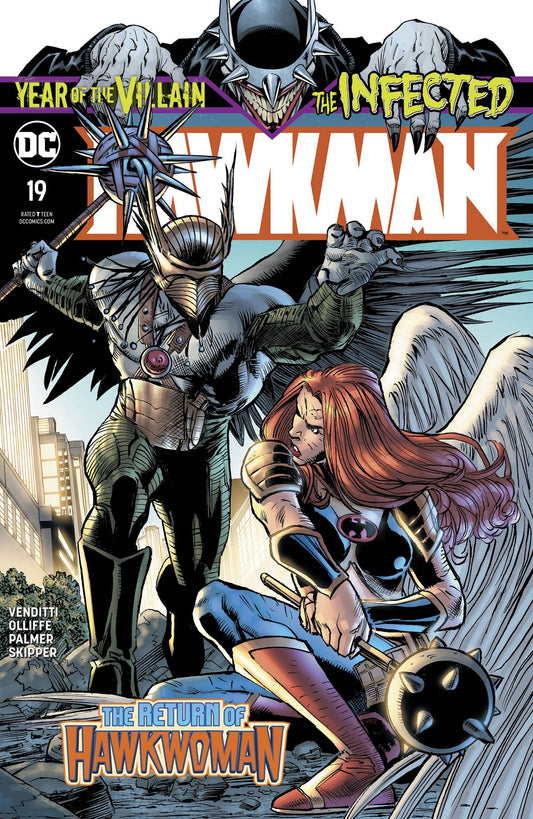 HAWKMAN #19 A Tom Palmer Robert Venditti Batman Who Laughs YOTV (12/11/2019) DC