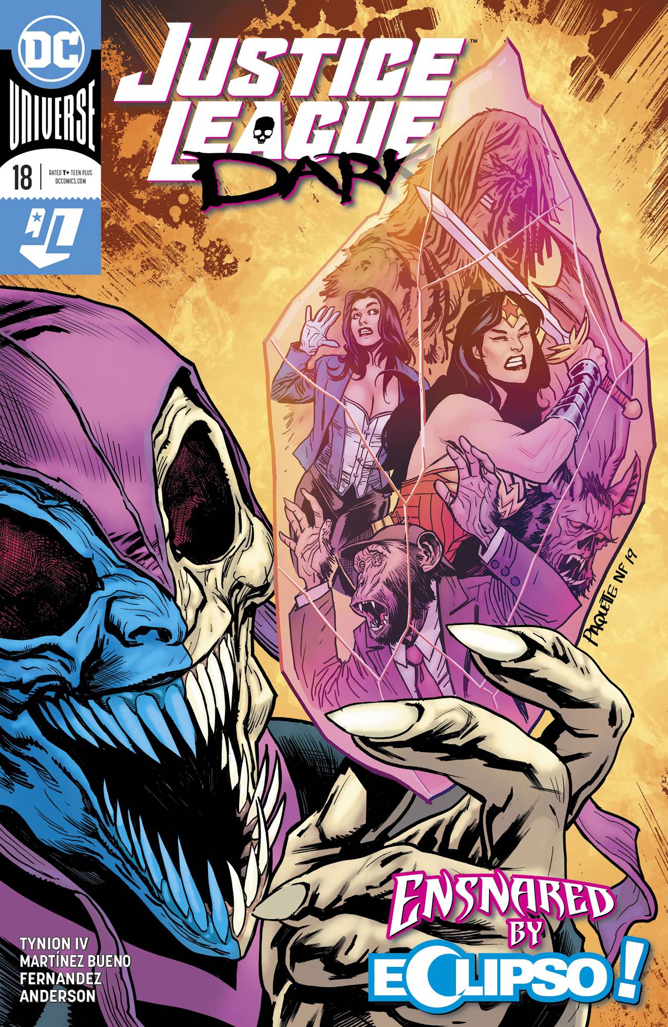 JUSTICE LEAGUE DARK #18 A Yanick Paquette James Tynion (01/01/2020) DC