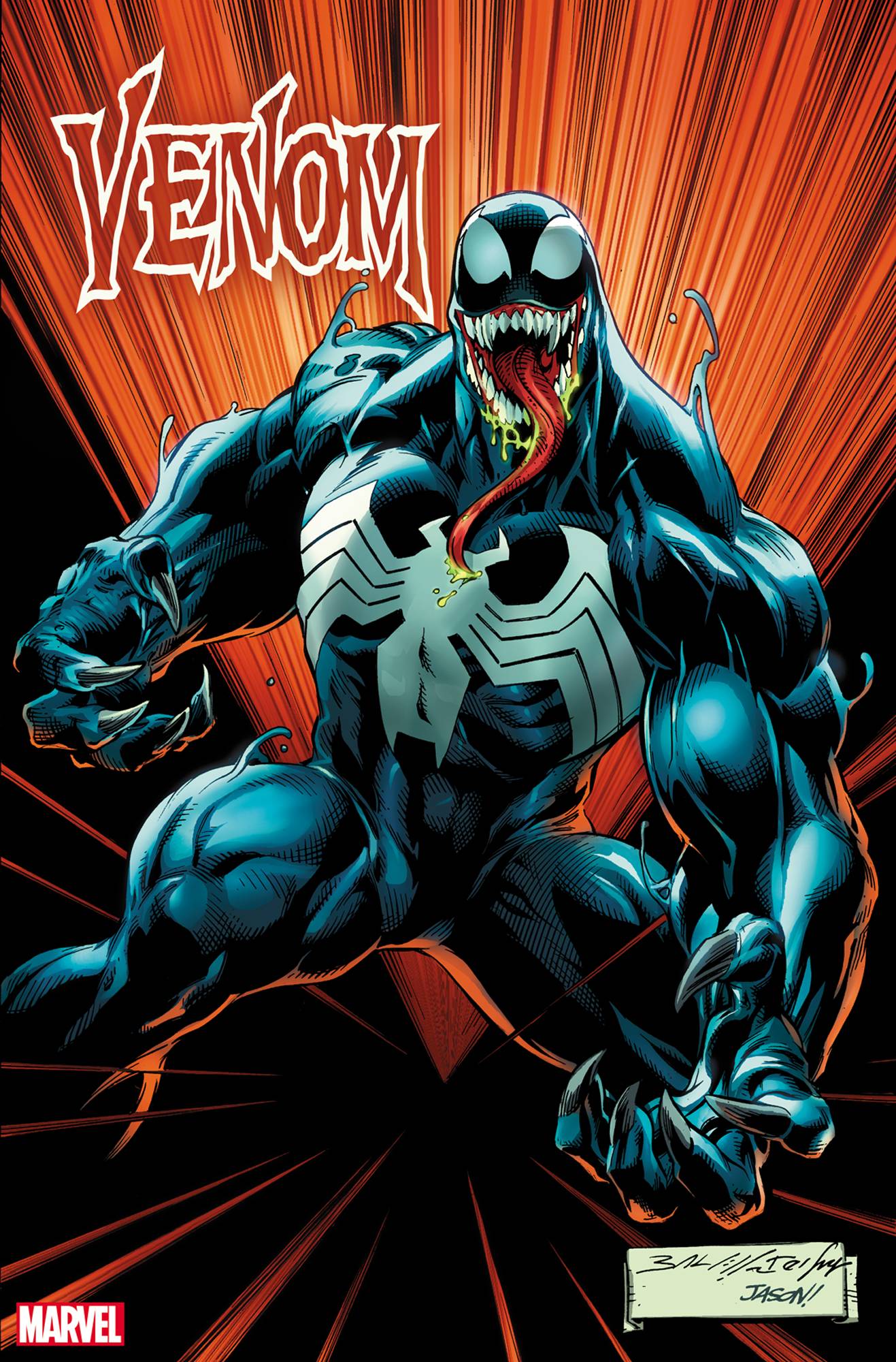 VENOM #21 1:25 Mark BAGLEY Variant (12/25/2019) MARVEL