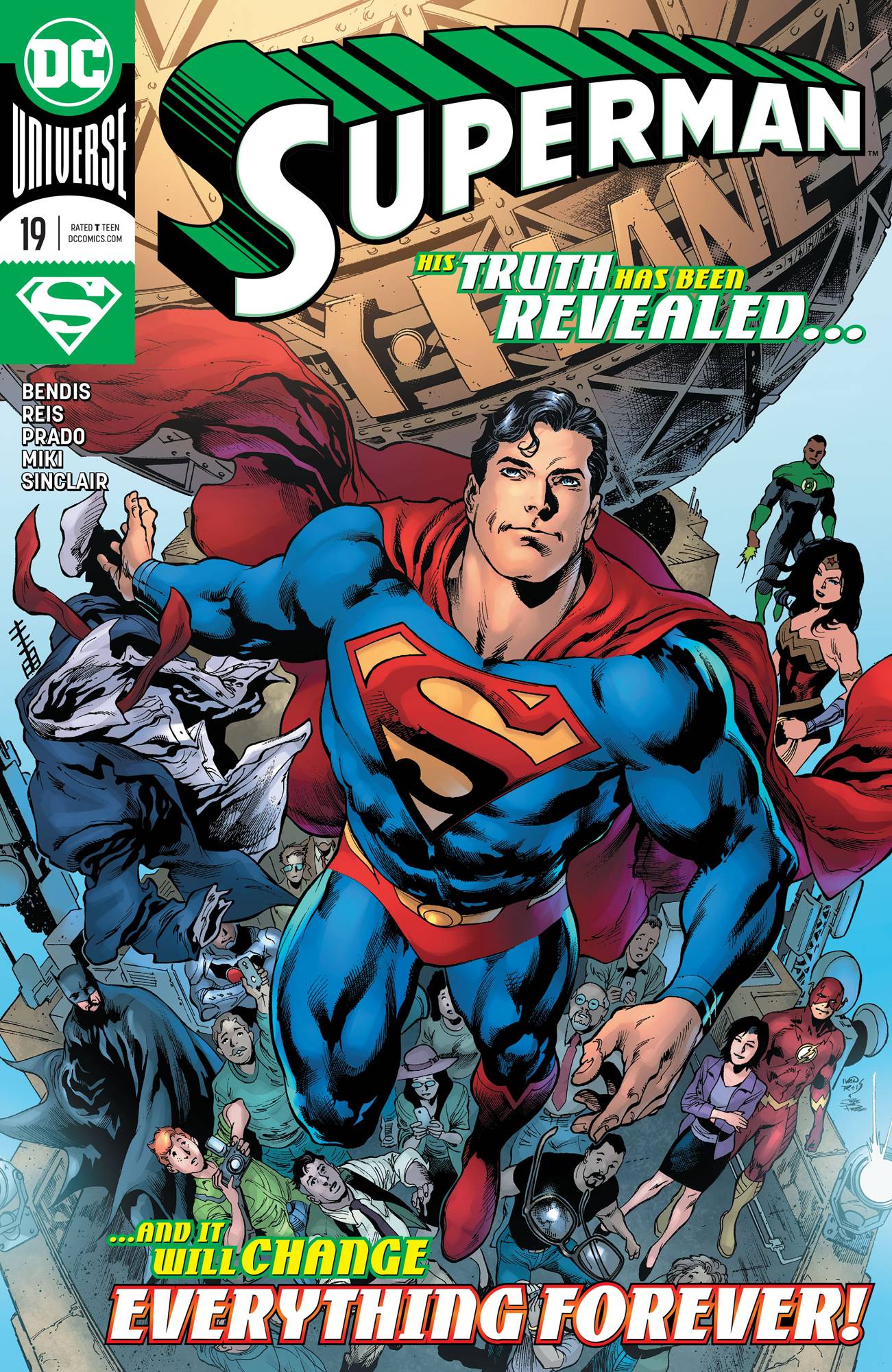 SUPERMAN #19 A Ivan Reis Brian Michael Bendis (01/08/2020) DC