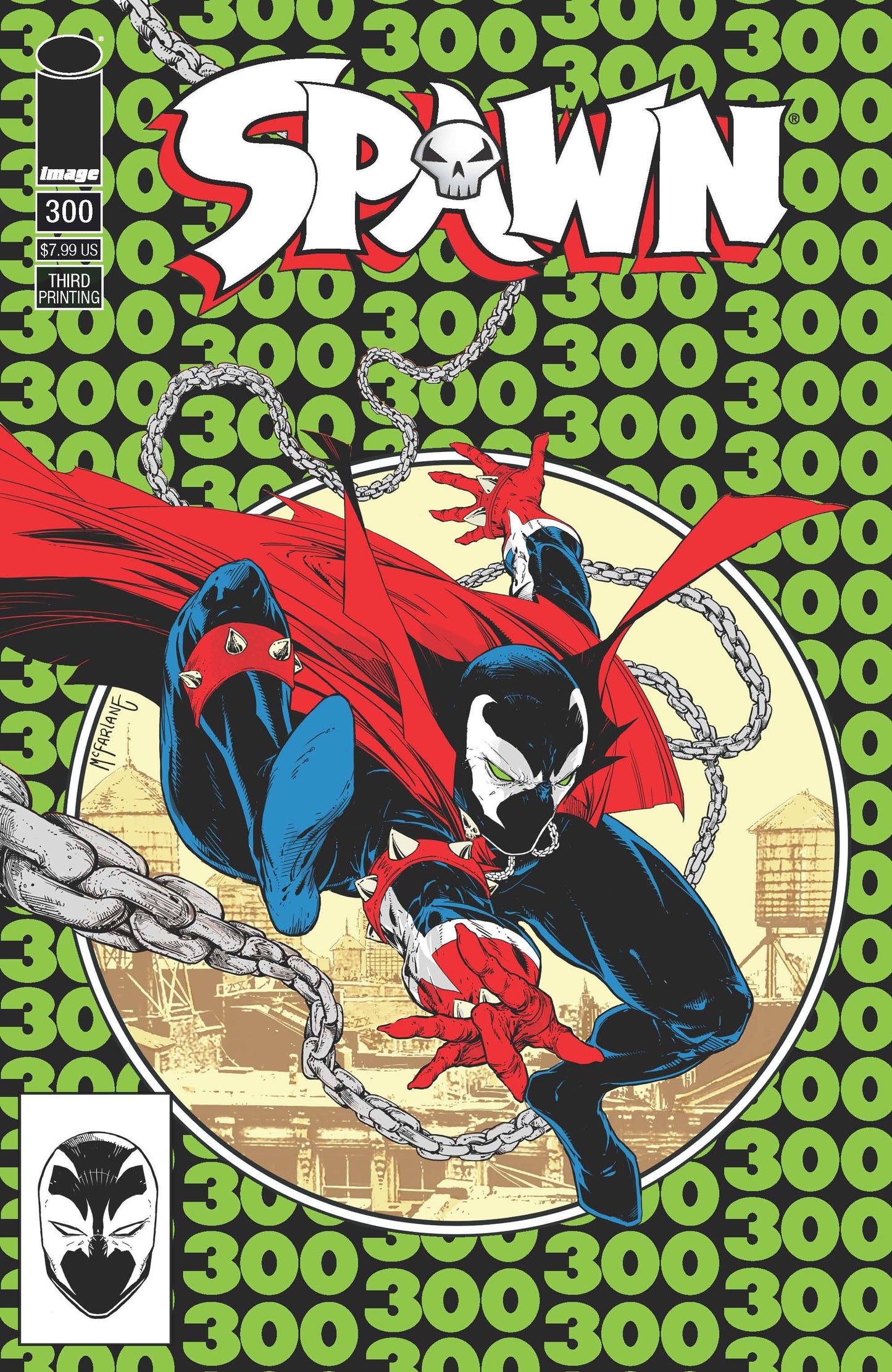 SPAWN #300 3rd Print Amazing Spider-Man 300 Todd MCFARLANE Homage Variant (11/06/2019) IMAGE