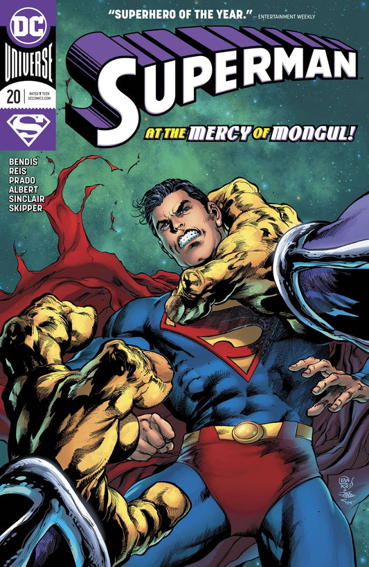 SUPERMAN #20 A Ivan Reis Brian Michael Bendis (02/12/2020) DC