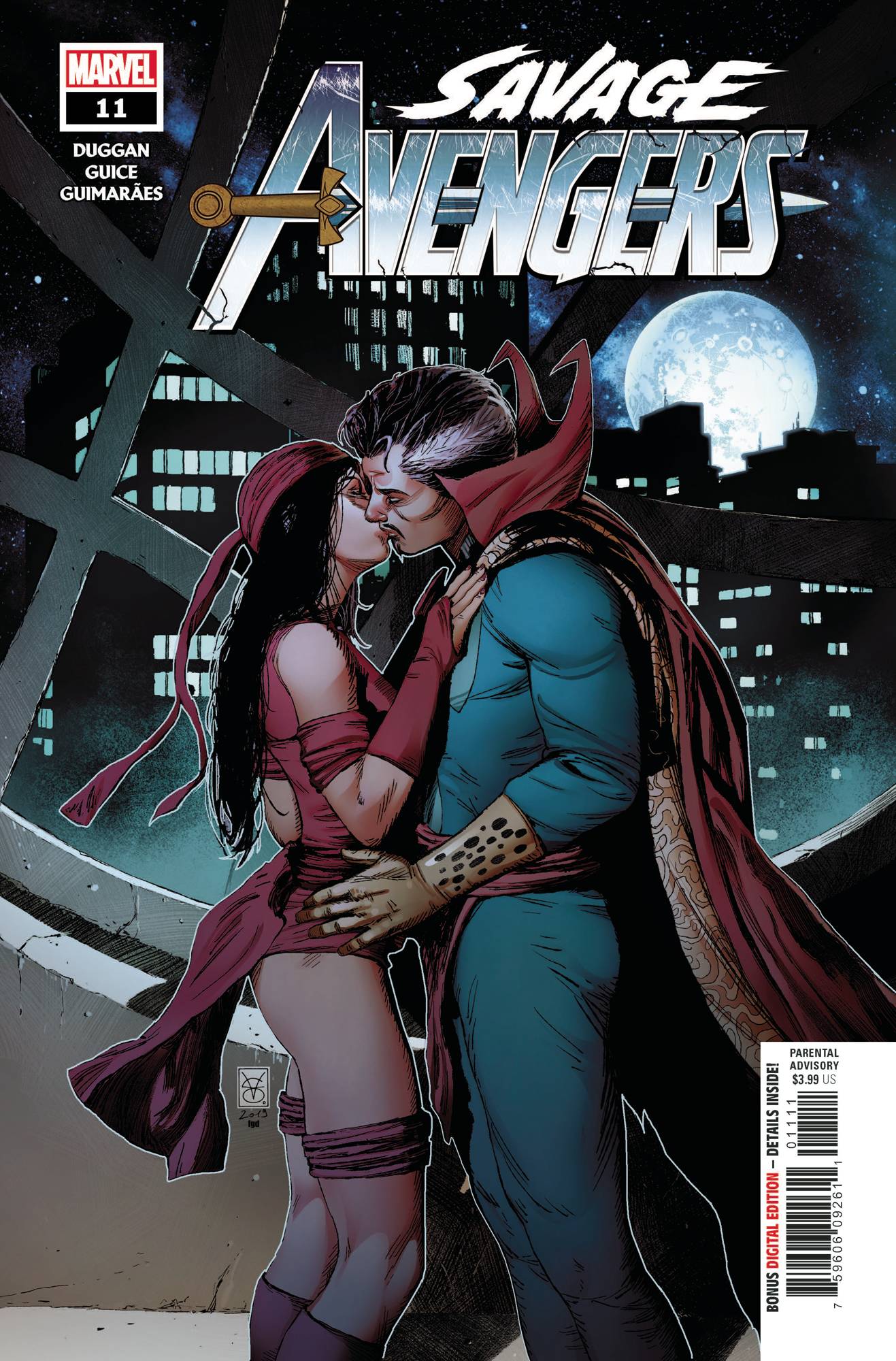 SAVAGE AVENGERS #11 Valerio Giangiordano Gerry Duggan Doctor Strange Elektra Kiss (03/04/2020) MARVEL