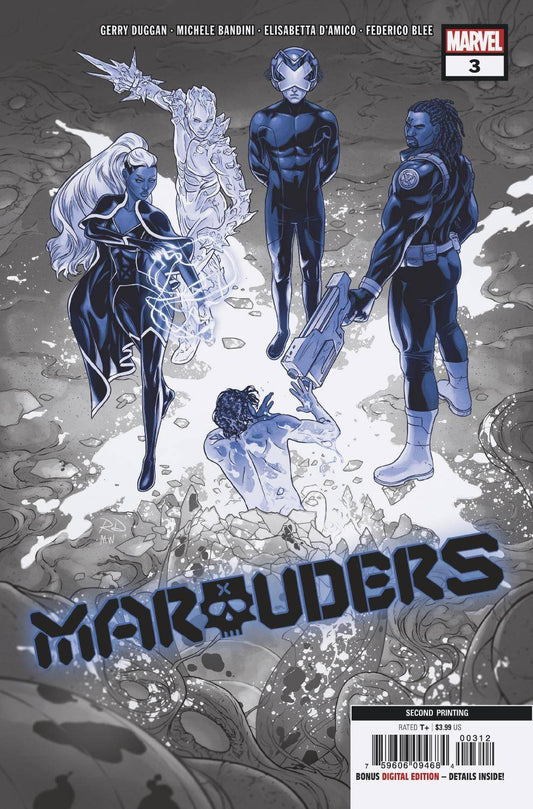 MARAUDERS #3 2nd Print Russell Dauterman Variant DX (01/29/2020) MARVEL
