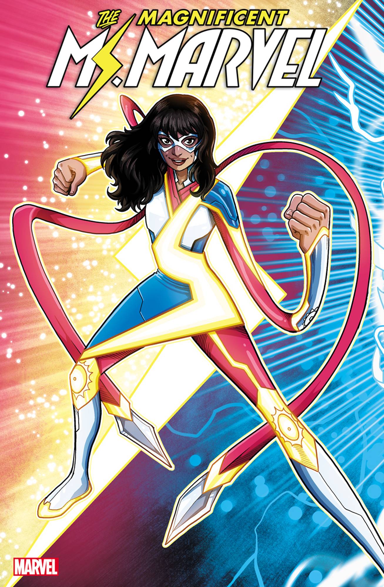 MAGNIFICENT MS MARVEL #7 2nd Print Luciano Vecchio Connecting Variant (01/29/2020) MARVEL