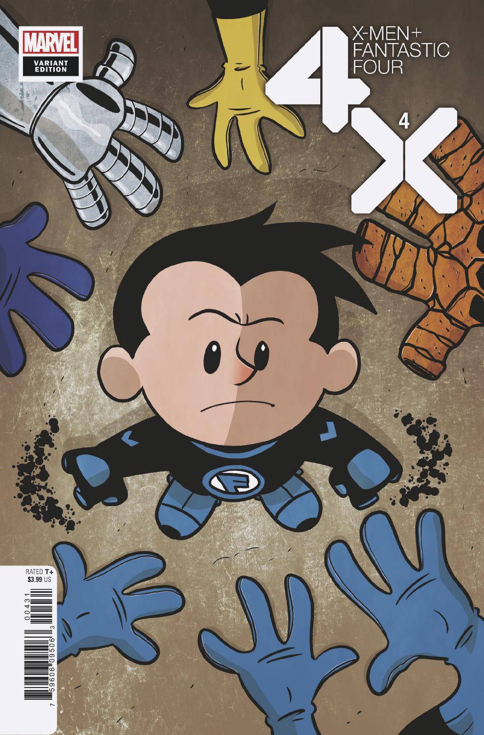 X-Men Fantastic Four #4 D (Of 4) Chris Eliopoulos Variant (07/22/2020) Marvel