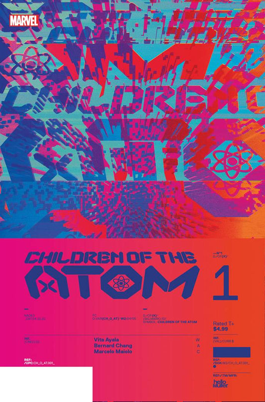 Children Of Atom #1 1:10 Tom Muller Design Variant (03/10/2021) Marvel