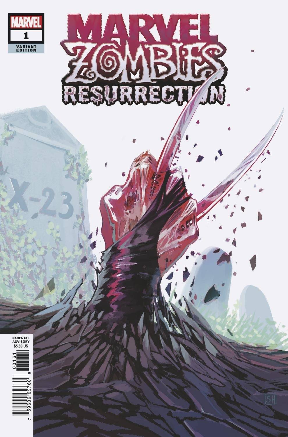 Marvel Zombies Resurrection #1 D (Of 4) Stephanie Hans Variant (09/02/2020) Marvel