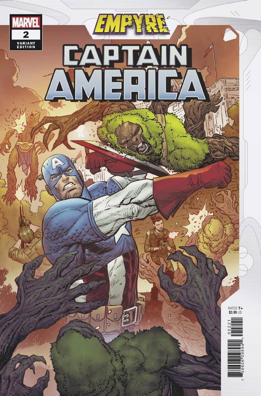 Empyre Captain America #2 B (Of 3) Luke Ross Variant (08/12/2020) Marvel