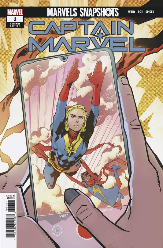 Captain Marvel Marvels Snapshots #1 B Claire Roe Variant (02/24/2021) Marvel