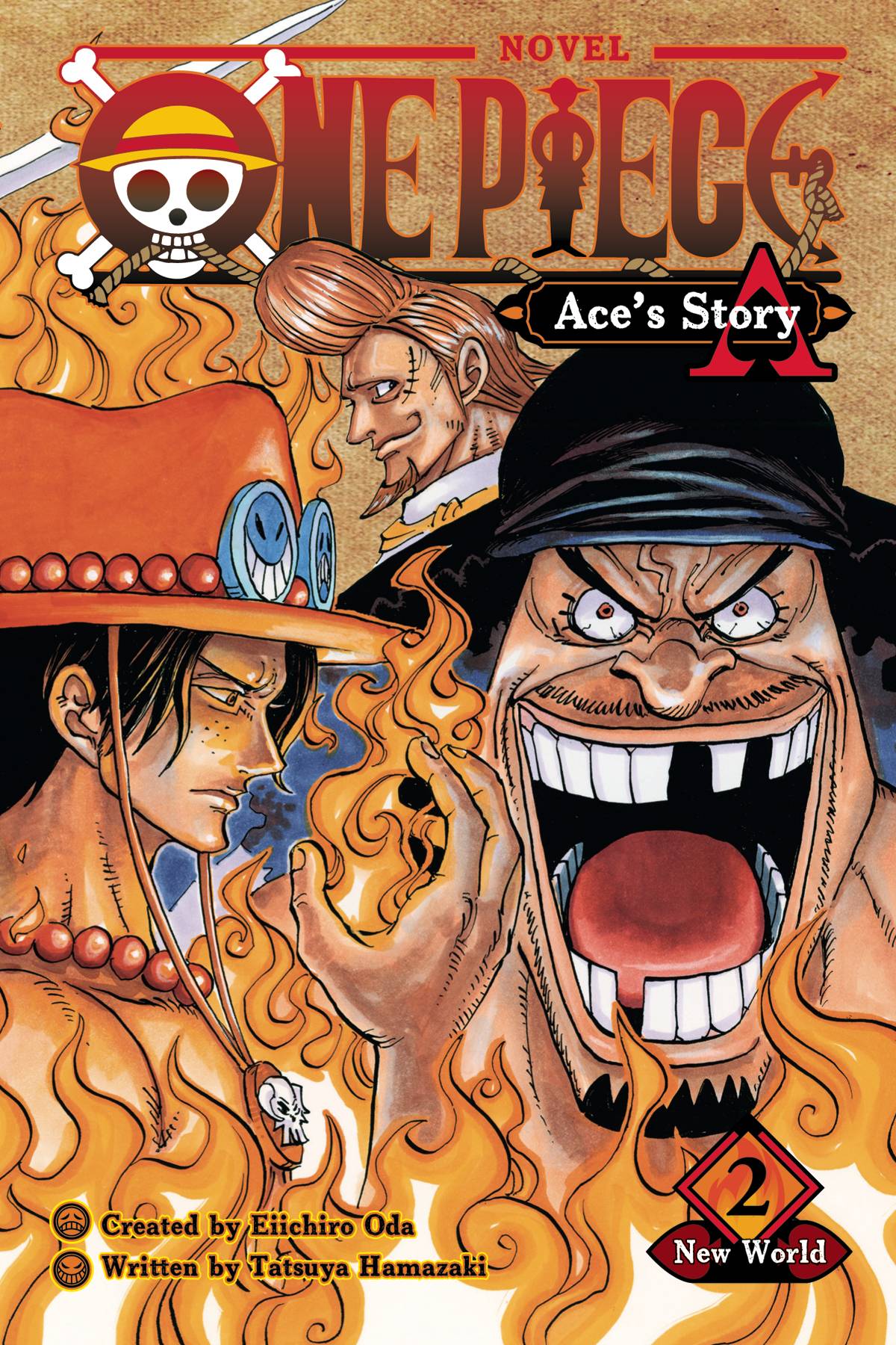 One Piece Aces Story Novel Sc Vol 02 Spade Pirates Viz