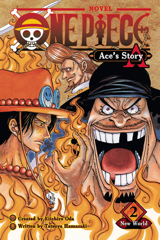 One Piece Aces Story Novel Sc Vol 02 Spade Pirates Viz - Golden Apple Comics