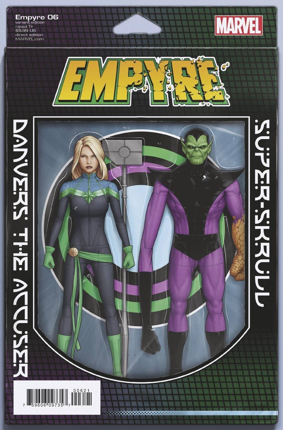 Empyre #6 E (Of 6) John Tyler Christopher Action Figure Variant (09/02/2020) Marvel