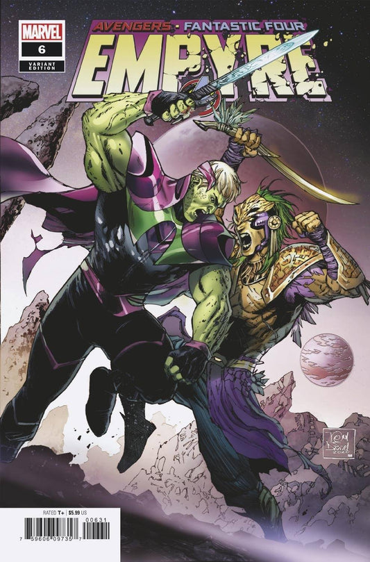 Empyre #6 D (Of 6) Tony Daniel Skrull Kree Variant (09/02/2020) Marvel
